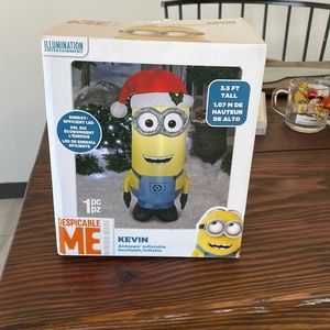 Minion Christmas inflatable